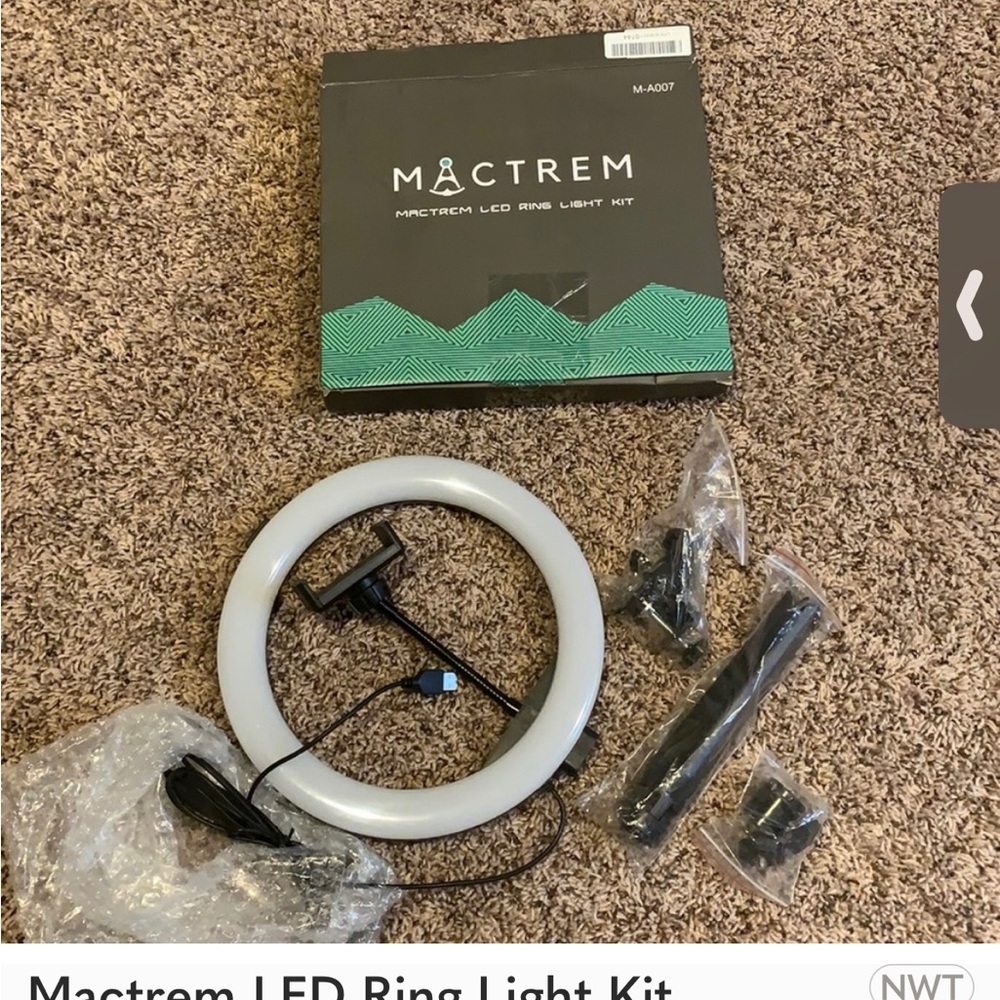 Mactrem LED Ring Light Kit - Picture 2 of 3